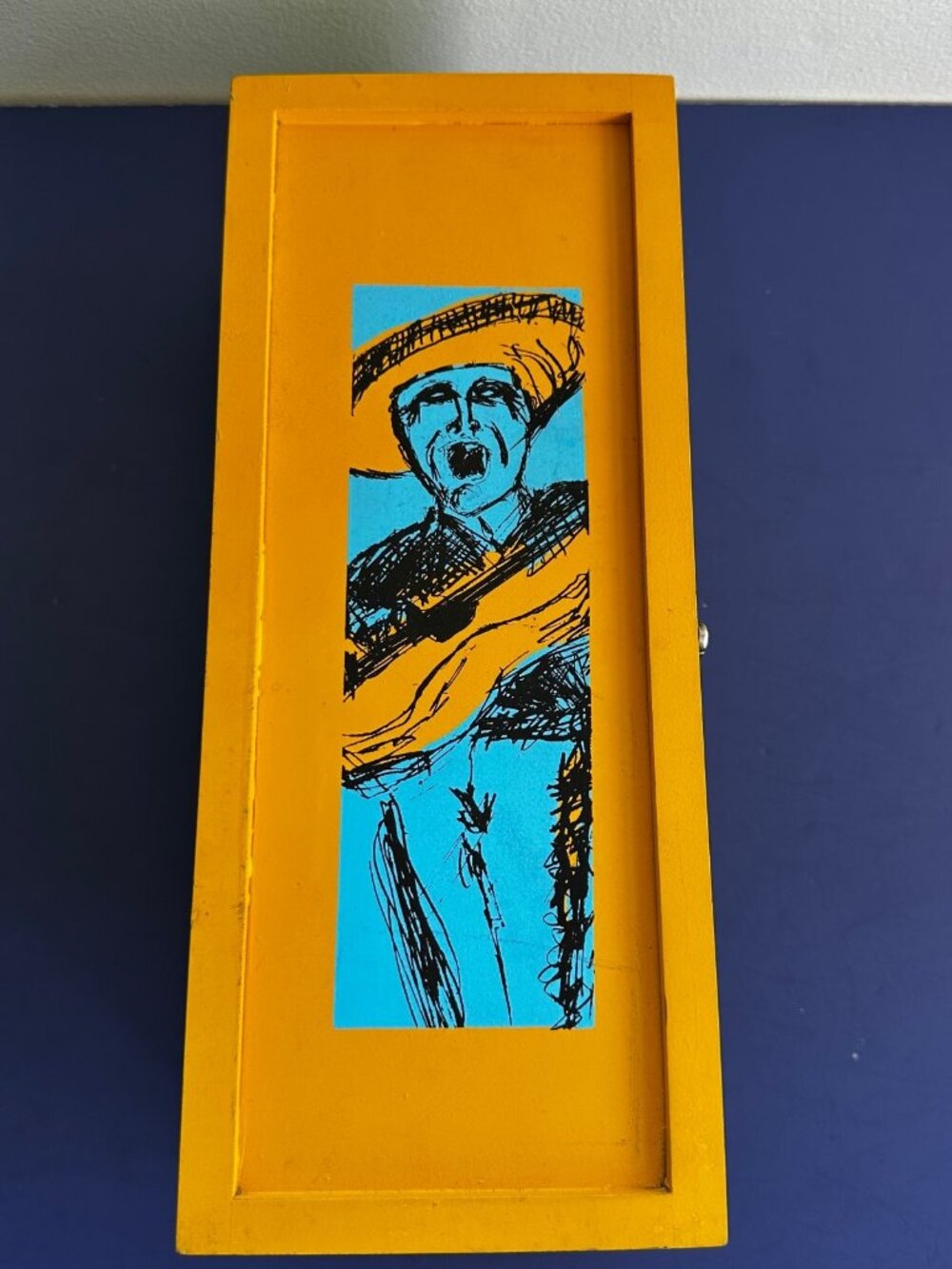 Jose Cuervo Reserva de la Familia 2001 Gironella Parra Art Box Empty